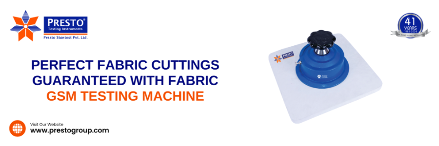 Perfect Fabric Cuttings Guaranteed with Fabric GSM Testing Machine
